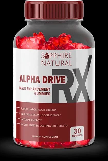 Alpha Drive RX product bottles